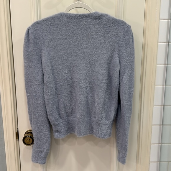 ASTR Sheresa Wrap Sweater Soft Blue - Picture 9 of 9